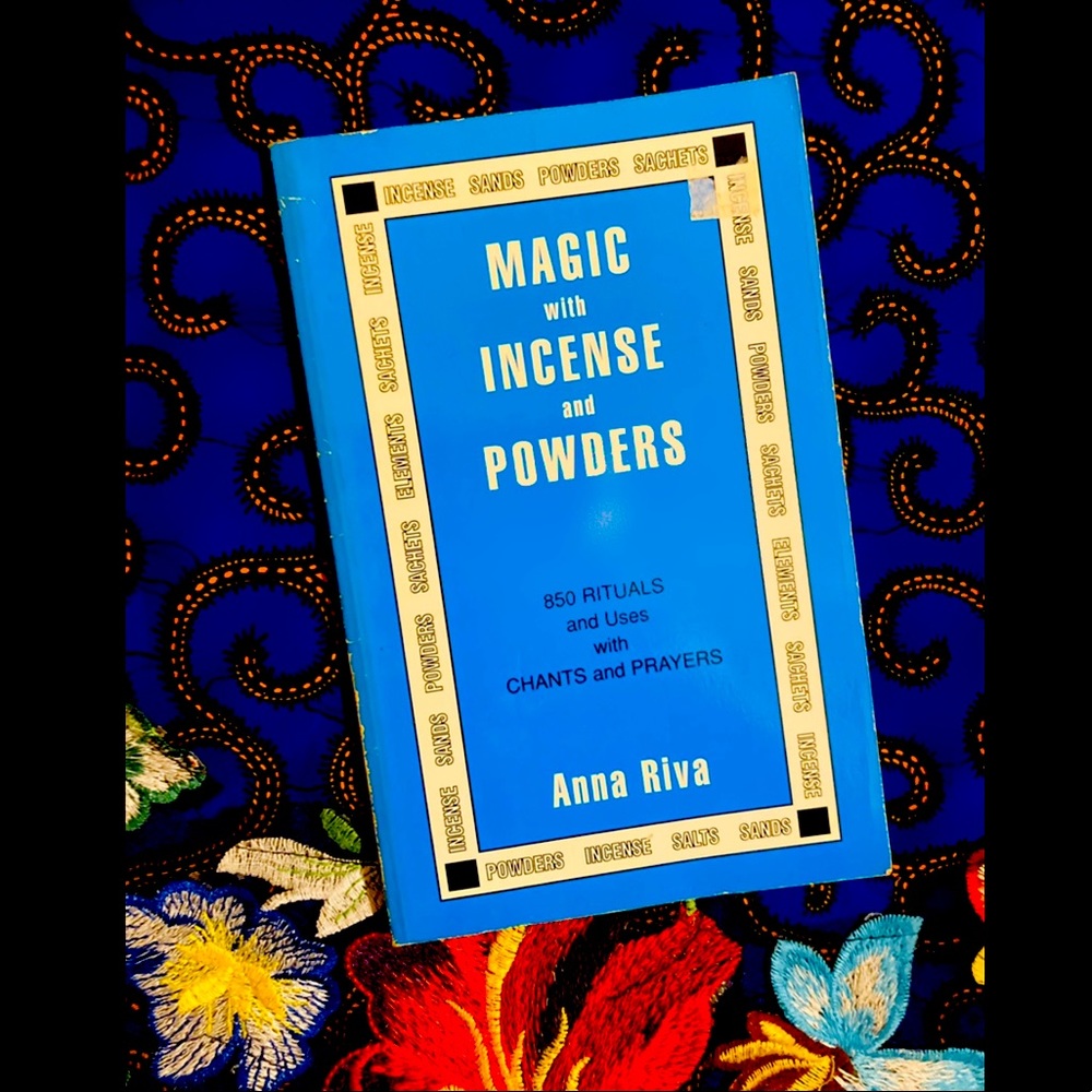 VTG 1985 Magic With Incense and Powders: by Anna Riva